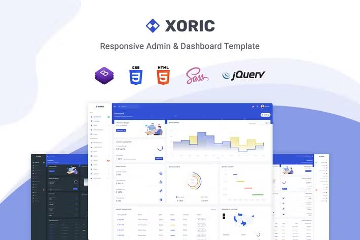 Xoric - Admin & Dashboard Template