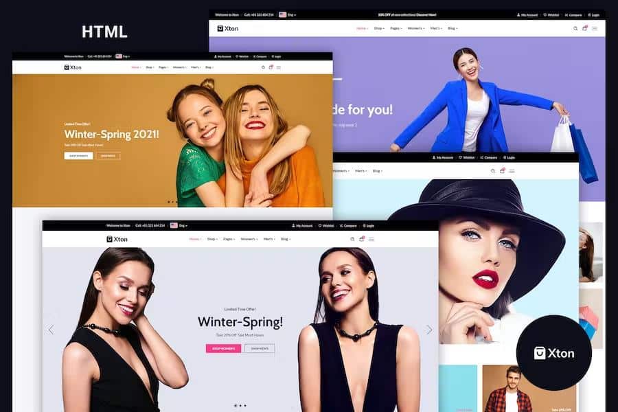 Xton - eCommerce HTML Template