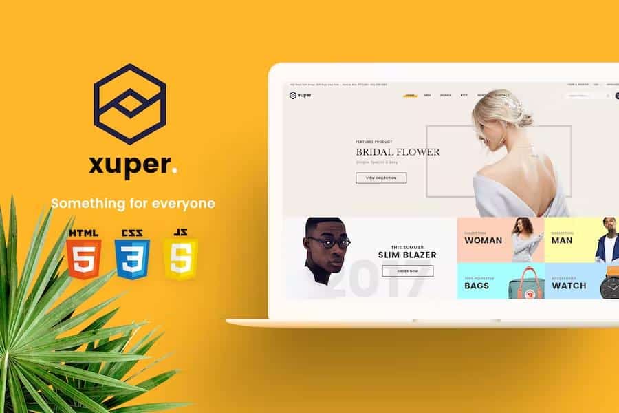 Xuper - eCommerce HTML5 Template product preview