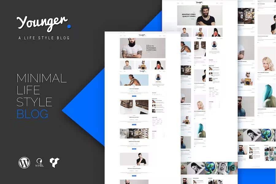 Younger Blogger - Personal Blog Theme