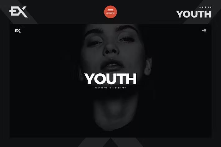 Preview image for Youth - Creative Portfolio Template