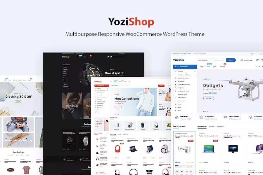 Yozi - Multipurpose Electronics WooCommerce WordPress Theme