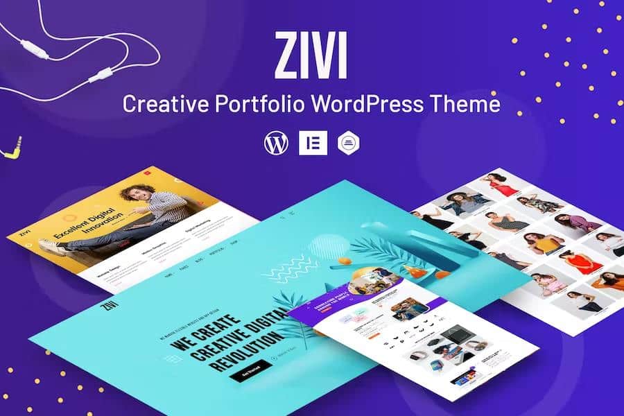 Zivi - Contemporary Creative Agency Theme