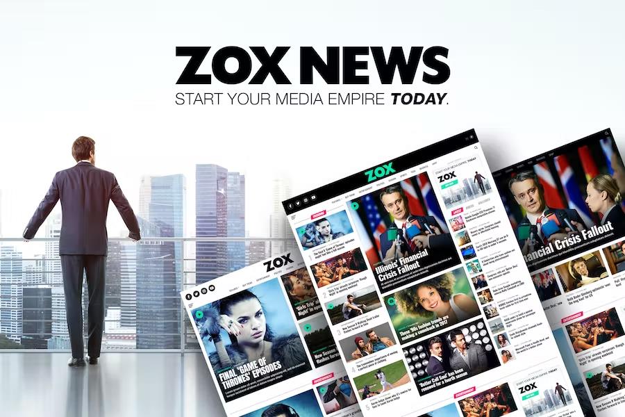 Zox News - Professional WordPress News & Magazine Theme