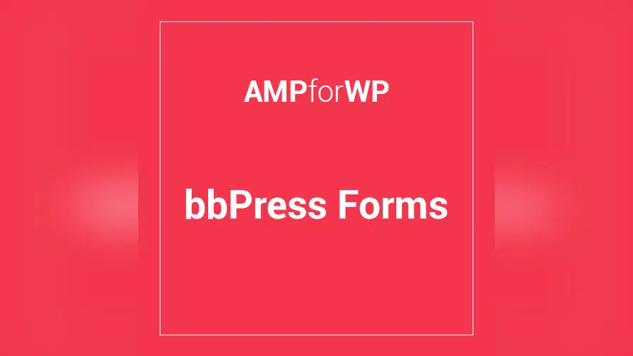 bbPress for AMP listing image