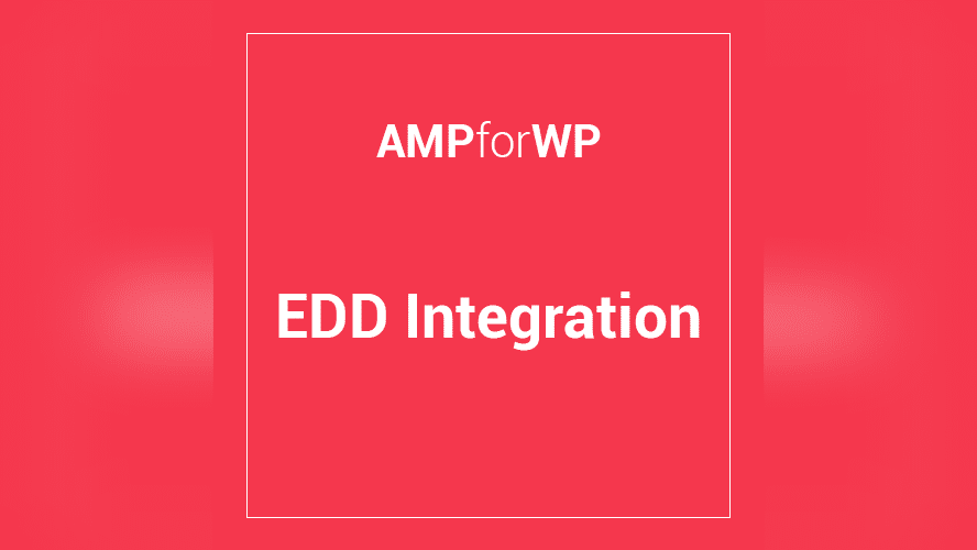 Product preview supplied for EDD for AMP