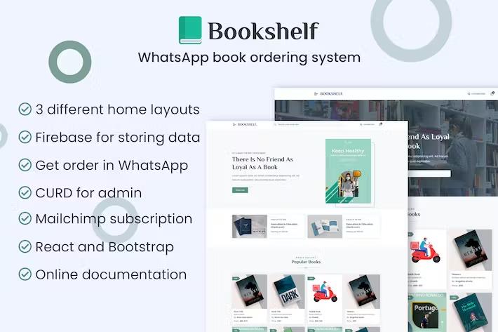 Bookshelf - WhatsApp book ordering system