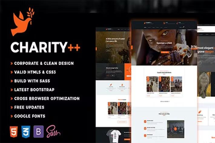 Preview image for Charity Plus - Crowdfunding & Nonprofit