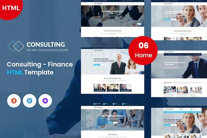 Consulting - Consulting & Business Template