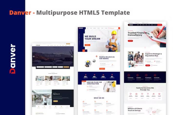 Danver - Multipurpose HTML5 Template