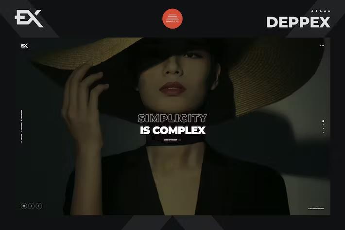 Deppex - Creative Showcase Portfolio Template