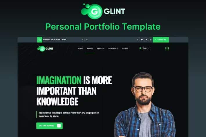 Glint - Personal Portfolio