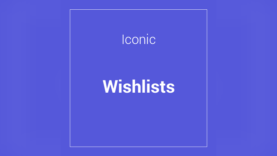 Product preview supplied for Iconic Wishlists for WooCommerce