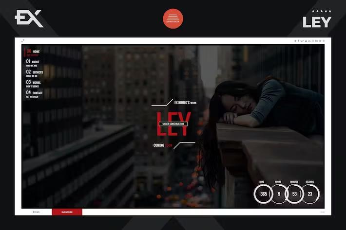 Ley - Premium Under Construction Template