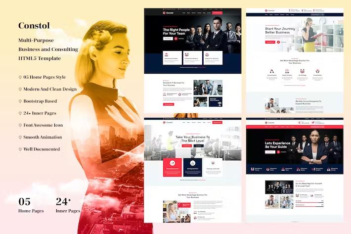 Multi-Purpose Business & Consulting HTML5 Template
