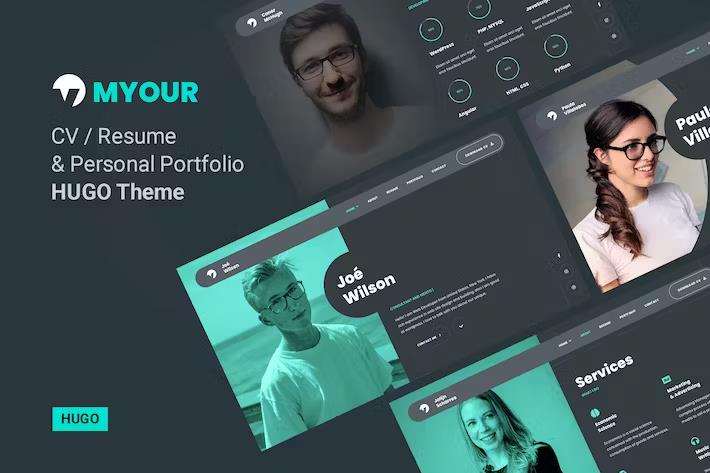 Myour - CV/Resume & Personal Portfolio Hugo Theme