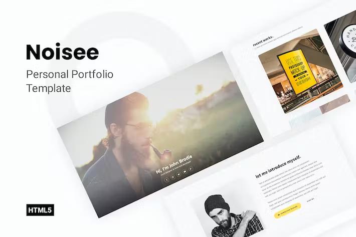 Noisee - Personal Portfolio Template