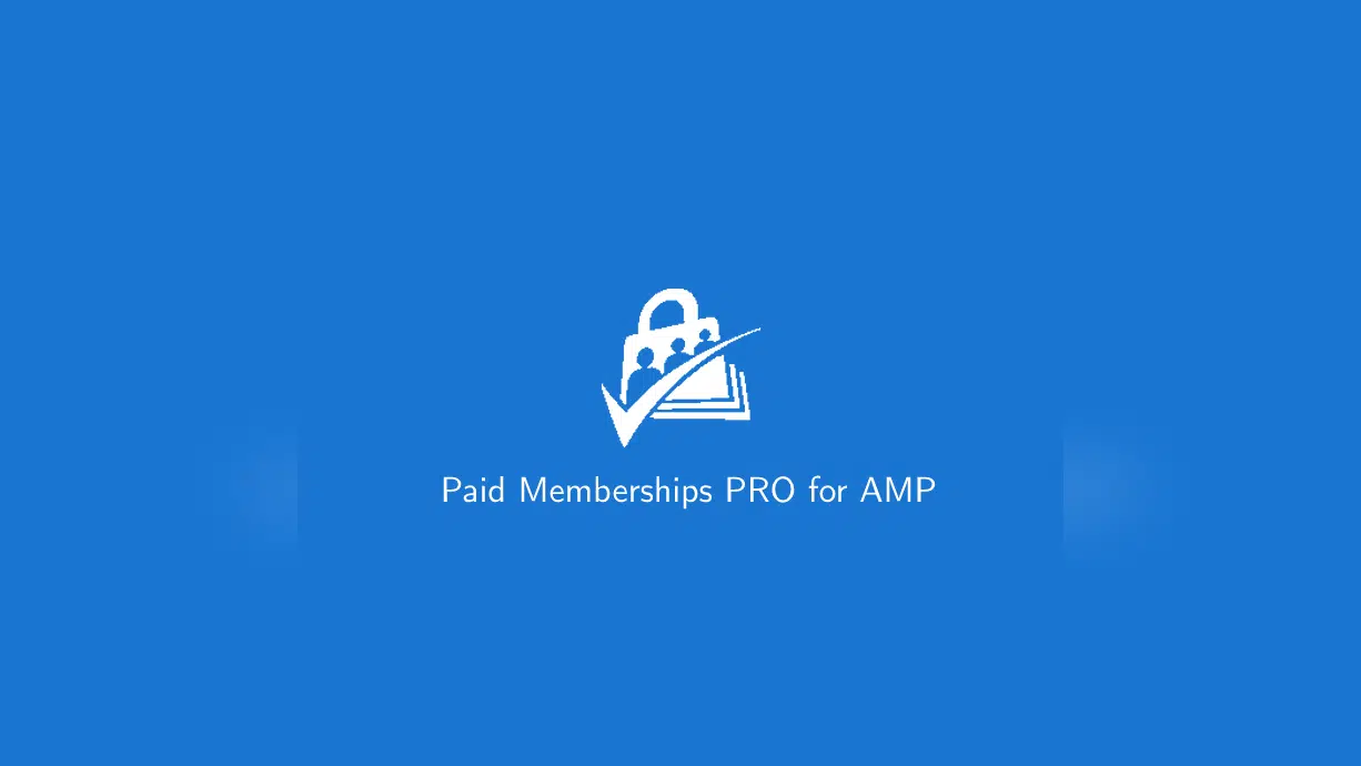 Paid Memberships Pro For AMP product preview