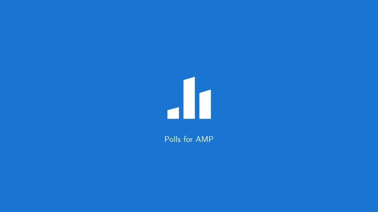 Product preview supplied for Polls for AMP