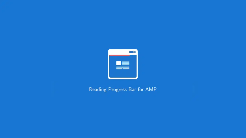 Reading Progress Bar for AMP listing image