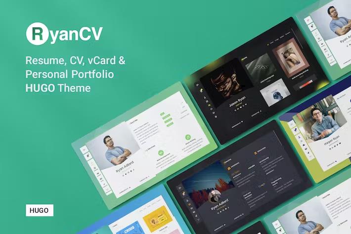 RyanCV - CV/Resume & Personal Portfolio Hugo Theme