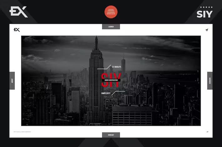 Siy - Under Construction Template