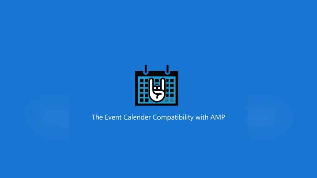 The Events Calendar for AMP product preview