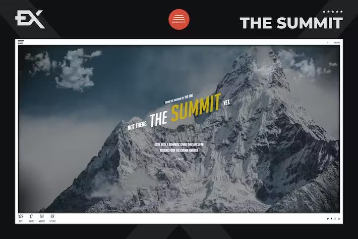 The Summit - Responsive Coming Soon Page listing image