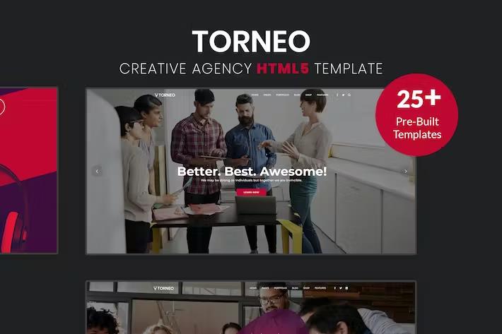 Torneo - Agency Multi-purpose HTML Template