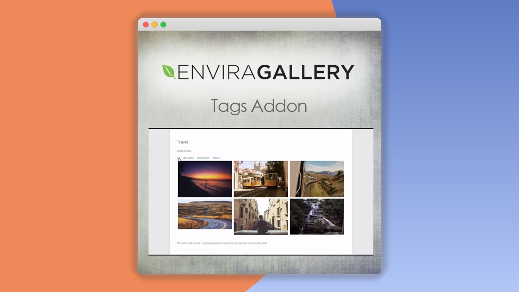 Envira Gallery – Tags Addon