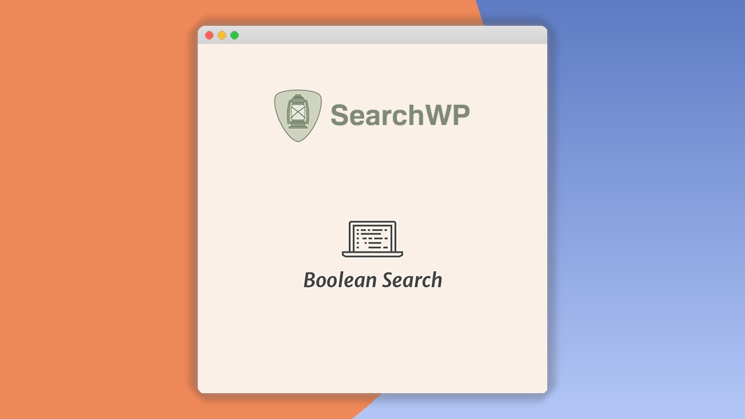 SearchWP Boolean Search Query