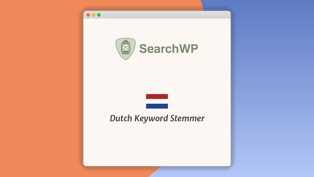 SearchWP Dutch Keyword Stemmer