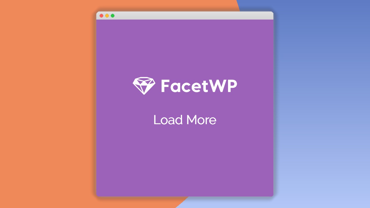 FacetWP Load More