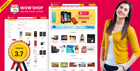 Preview image for Wowshop - Multistore Website Theme