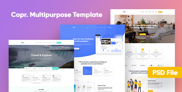 Copr Multipurpose Agency Template