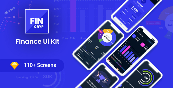 Fincryp - A UI Kit for Finance