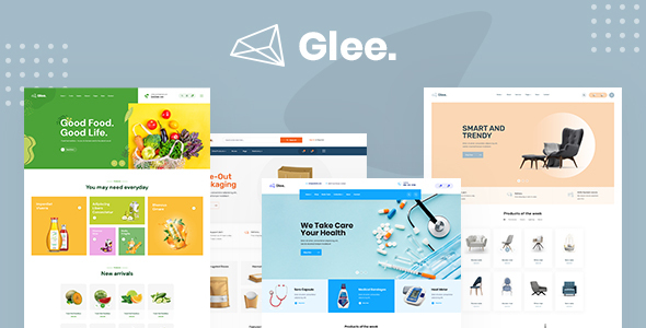 Glee - Multipurpose WooCommerce PSD Template