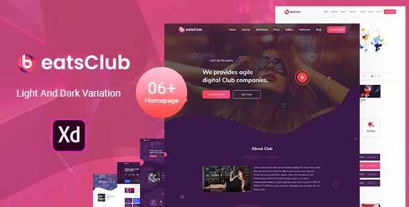 Beatsclub - Nightlife & Event Template