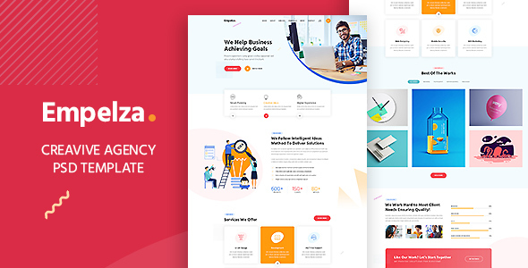 Empelza - Agency PSD Template listing image