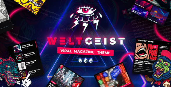 Preview image for Weltgeist - Viral Magazine WordPress Theme