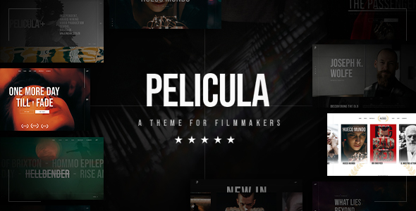 Pelicula - Video Production and Movie WordPress Theme