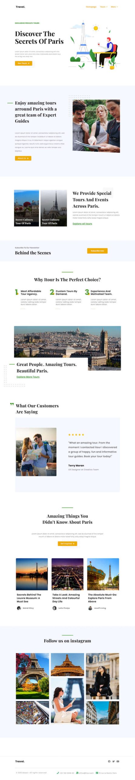 Touraza | Travel & Tour Agency Elementor Template Kit