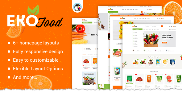 Ekofood - Organic Food Store Theme