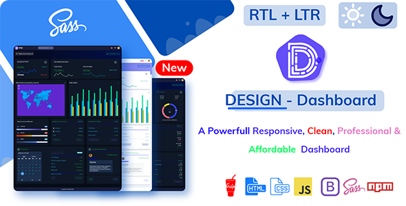DesignLite - Bootstrap Responsive Admin Dashboard Landing Template