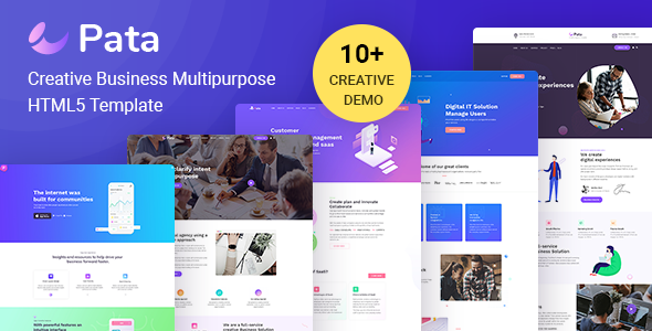 PATA: Corporate Business Agency Bootstrap 5 Template listing image