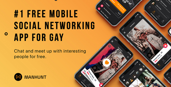 Manhunt Mobile UI Kit for Sketch
