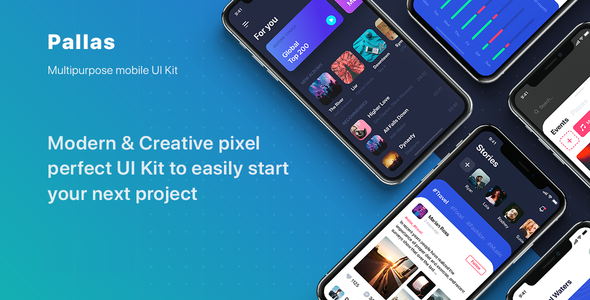 PALLAS - Multipurpose Card-based UI Kit