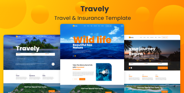 Travely - Tours & Travel Booking Template