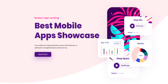 Appy - SaaS & App Landing Page Elementor Template Kit