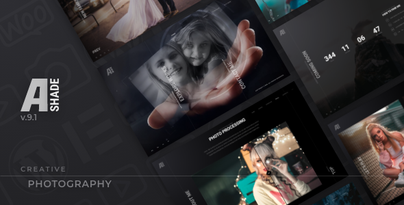 Preview image for Ashade | Photography WordPress Theme